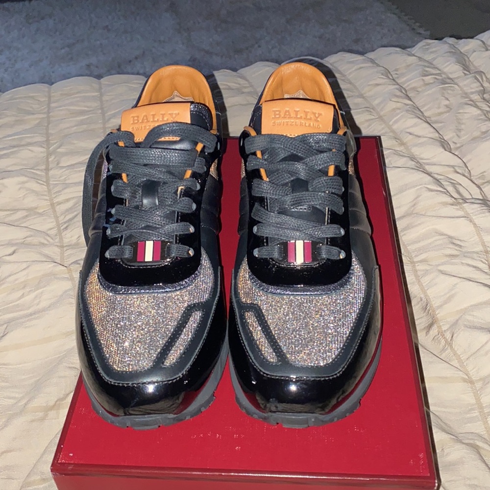 Beautiful pair of Black Bally Women’s Sneakers